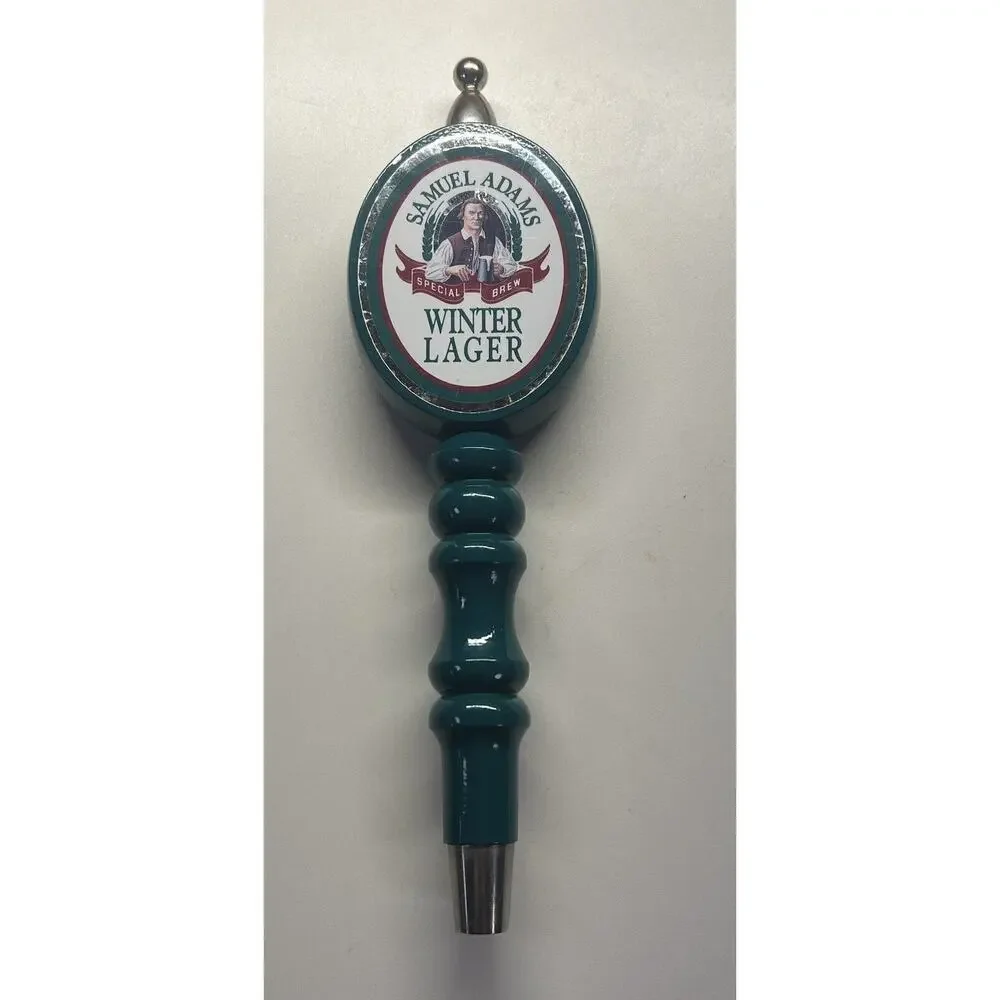 Vintage Samuel Adams Winter Lager Special Brew teal‎ 11.25